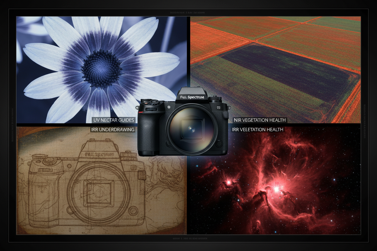 Full Spectrum Cameras in Scientific Research — UV, IR and Beyond
