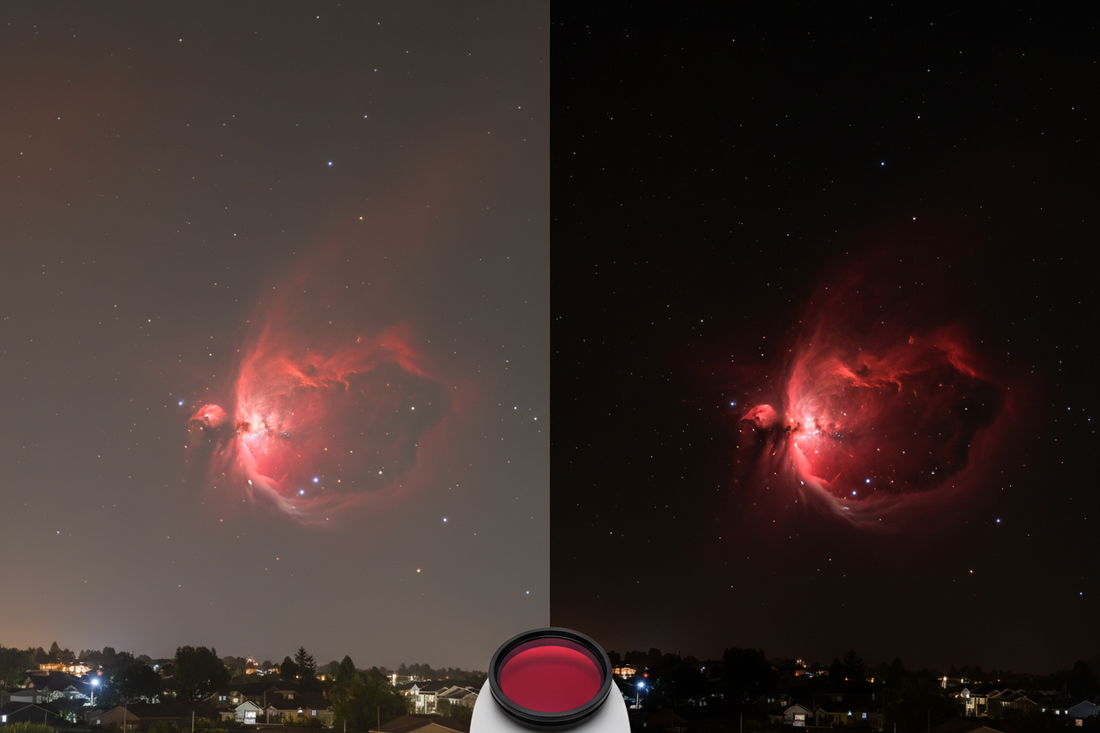 Light Pollution and Astrophotography — How Narrowband Filters Can Help