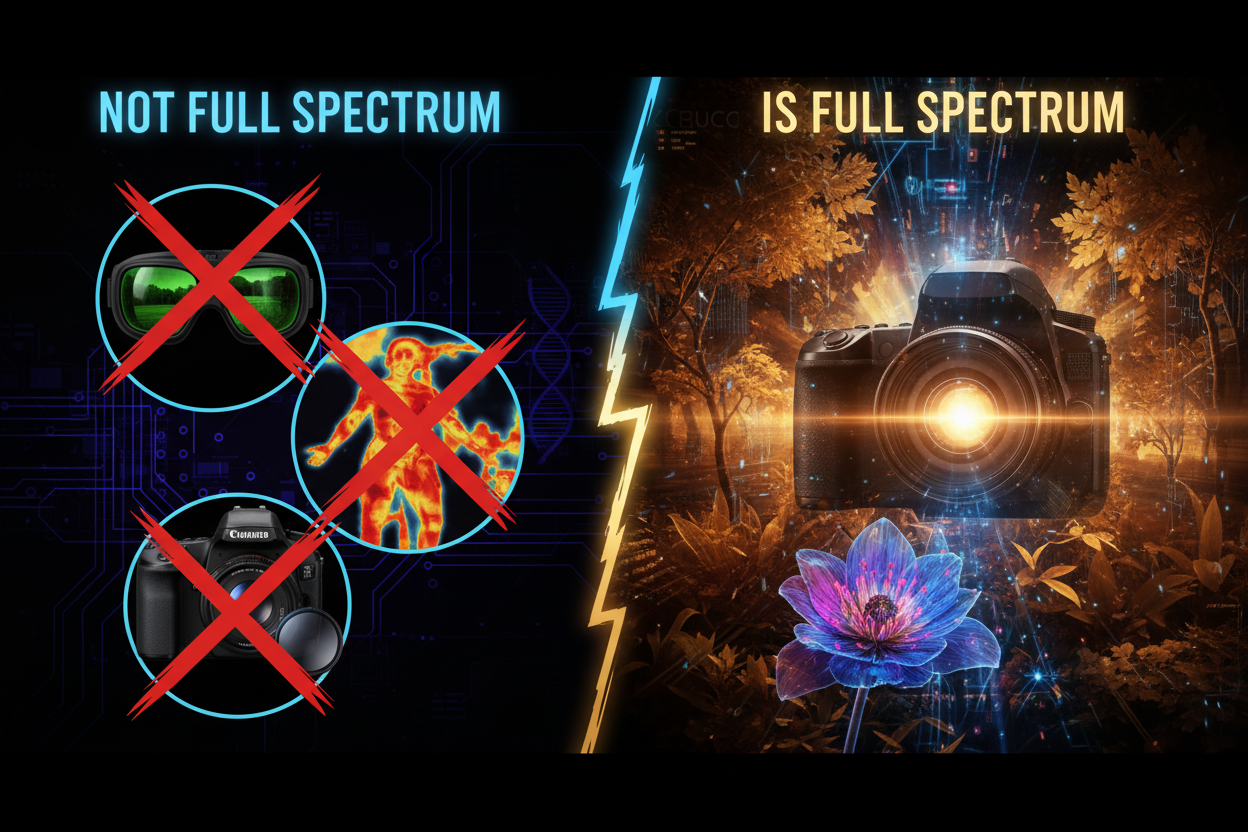 What a Full Spectrum Camera Is NOT!