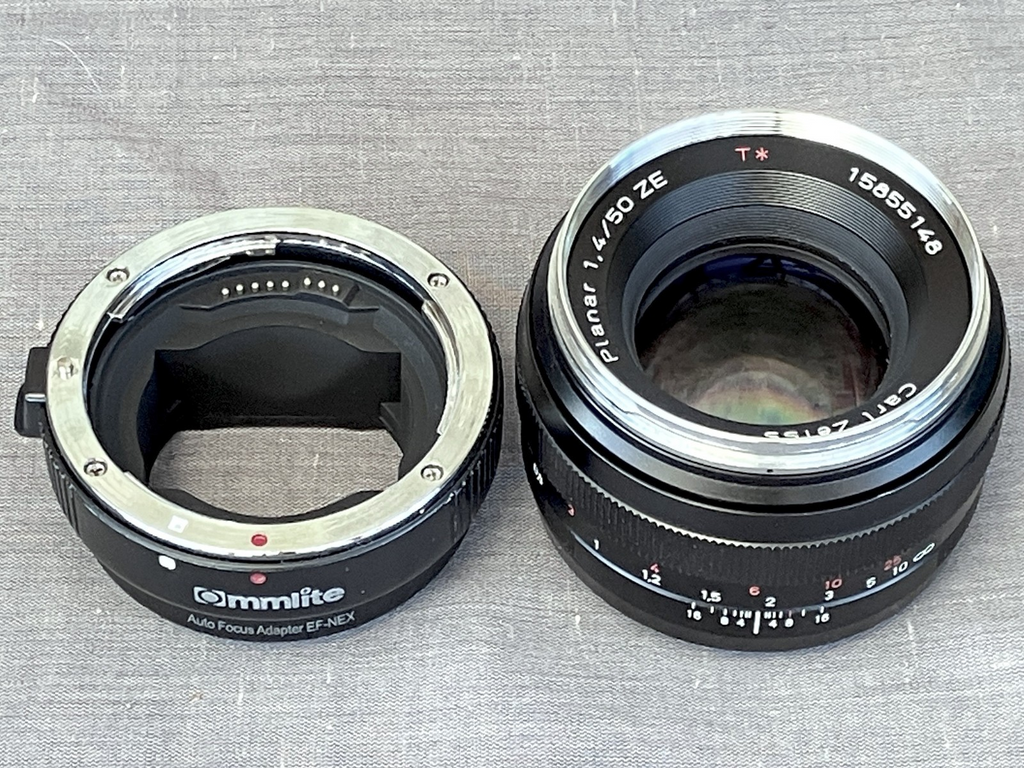 ZEISS Planar T* 50mm f/1.4 ZE Lens for Sony E/FE and Canon EF   EXCELLENT6