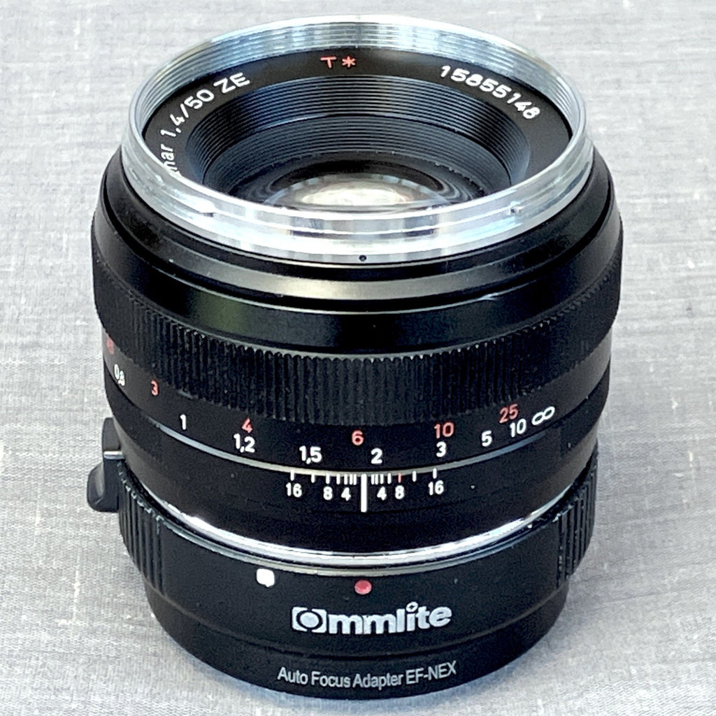 ZEISS Planar T* 50mm f/1.4 ZE Lens for Sony E/FE and Canon EF   EXCELLENT2
